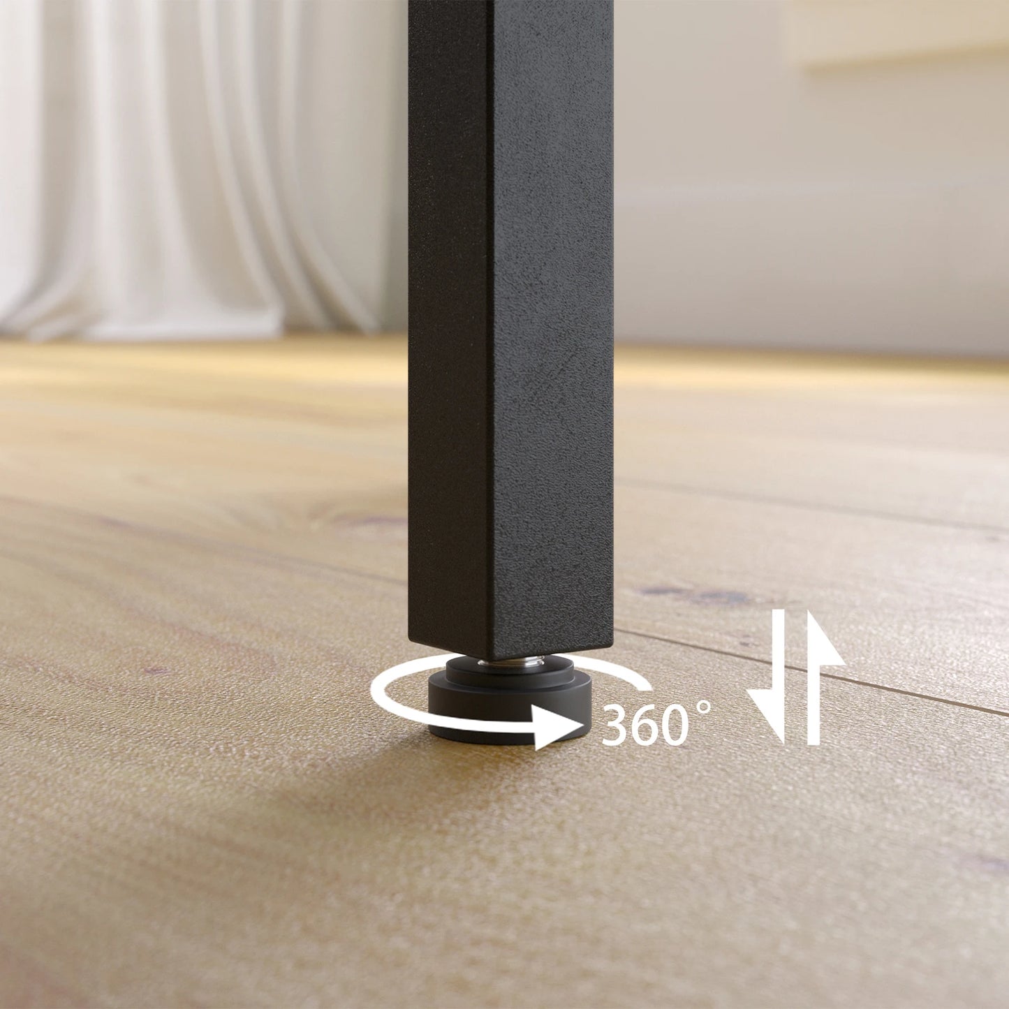 Bar-Set mit Tisch und Stühlen, 120 cm Rechteckiger Stehtisch und 2 Hocker, 3-teiliges Frühstücksset für Küche, Wohnzimmer und Esszimmer mit stabilem Metallgestell - Unique Outlet