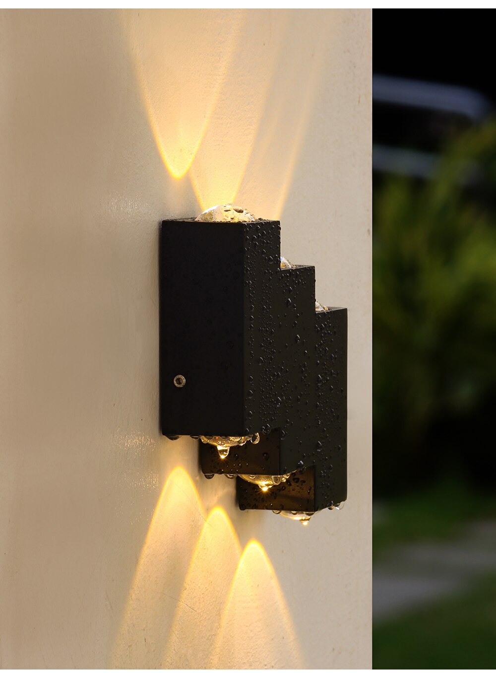 Außenwandleuchte "3STEPS", 10 W, IP65 wasserdicht - Unique Outlet