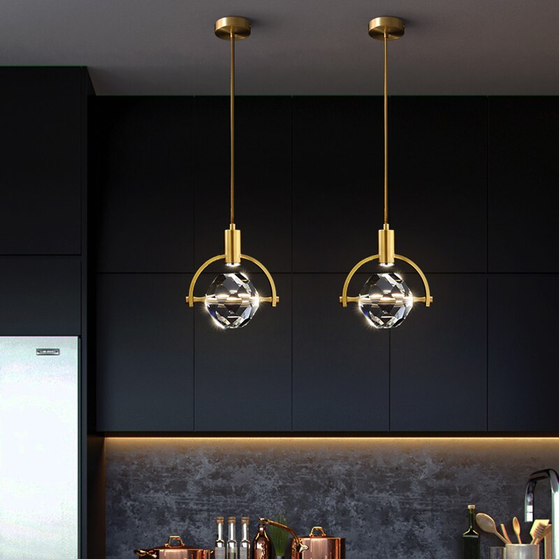 LED-Kristall-Lüster Kreativer Kronleuchter für Schlafzimmer und Wohnräume - Unique Outlet