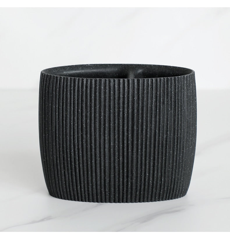 Schwarzes Badezimmer Zubehör Sets mit Seifenspender Zahnbürstenhalter Becher Seifenschale Mundwasser Cup Toilettenbürstenhalter - Unique Outlet