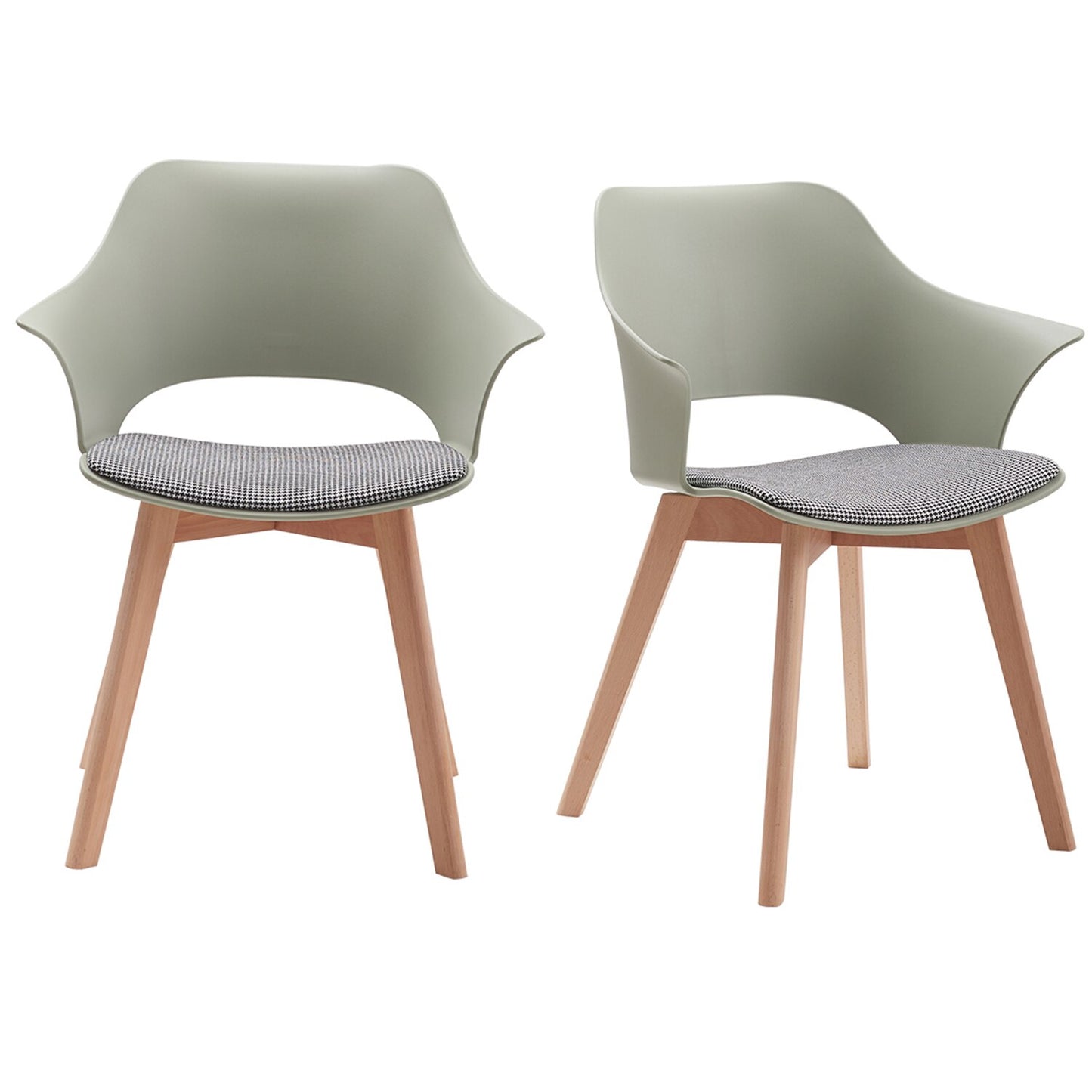 Nordic Esszimmer Stühle im 2er Set - Unique Outlet