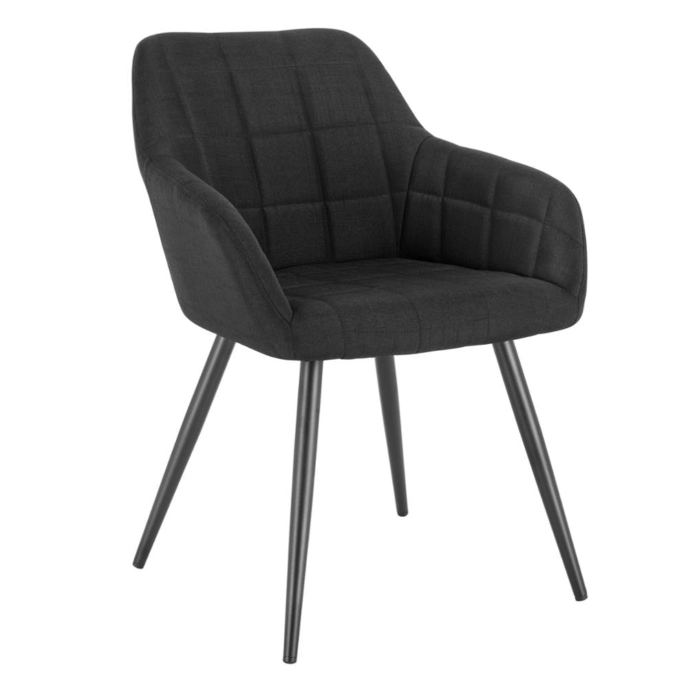Bequemer Esszimmerstuhl aus wissenschaftlichem Stoff, Wohnmöbel Dekoration, 1-teilig - Unique Outlet
