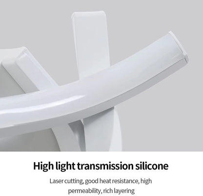 Moderne LED-Wandlampe im Spiraldesign, Dimmbar, Energiesparend für Wohnzimmer, Schlafzimmer, Studierzimmer und Balkondekoration - Unique Outlet