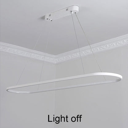 Modernes, dimmbares LED-Hängeleuchte mit Fernbedienung für Esszimmer, Arbeitszimmer und Dekoration - in 3 Größen erhältlich - Unique Outlet