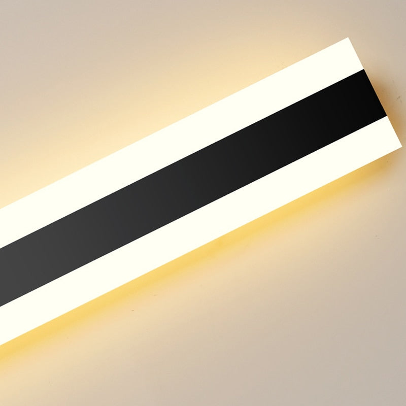 Wasserdichte LED-Außenwandleuchte, Längliche Form, IP65, Aluminium, Garten- und Villen-Beleuchtung, Verschiedene Größen von 30cm bis 240cm - Unique Outlet