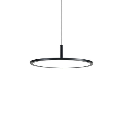 Kreative Scheiben-LED-Hängeleuchten in Schwarz oder Weiß - Modern, Einfach, Ultra-dünn - Ideal für Wohnzimmer, Schlafzimmer, Restaurant, Bar, Café - Unique Outlet