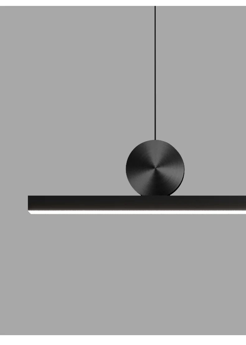 Esszimmer-Kronleuchter im minimalistischen Luxusstil - Moderne, einfache LED-Pendelleuchte im nordischen Design für Studierzimmer und Bartische - Unique Outlet