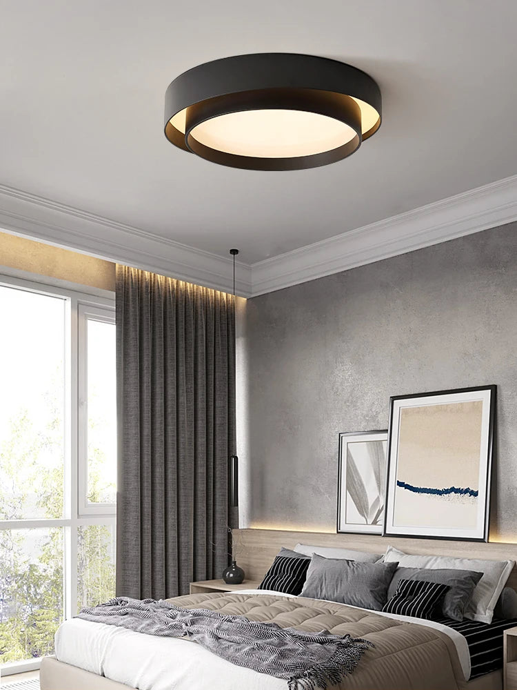 Minimalistische Deckenlampe 2023, Modernes nordisches Design, LED, für Wohnzimmer und Schlafzimmer - Unique Outlet