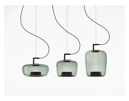 Nordische LED-Pendelleuchten - Moderne Hängende Kronleuchter aus Glas für Wohn- und Esszimmer - Unique Outlet