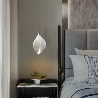 Moderne Keramik-Blütenform LED-Deckenleuchte - Unique Outlet