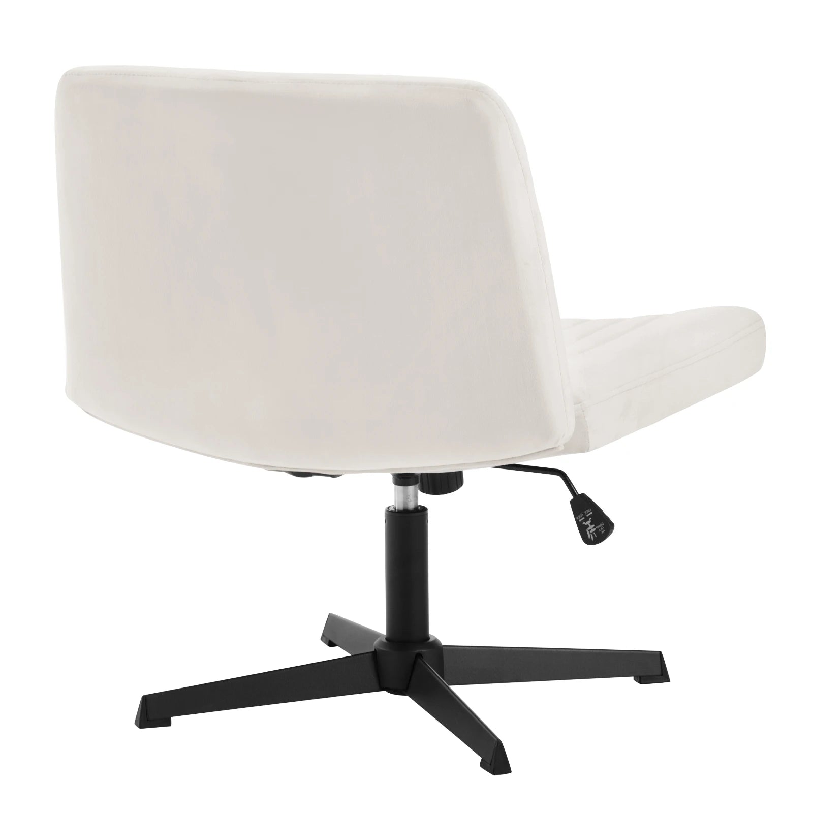 Drehbarer Relaxsessel Bürostuhl - Ergonomischer Samt Schreibtischstuhl, Höhenverstellbar, 360° Drehbar, Gepolstert - Unique Outlet