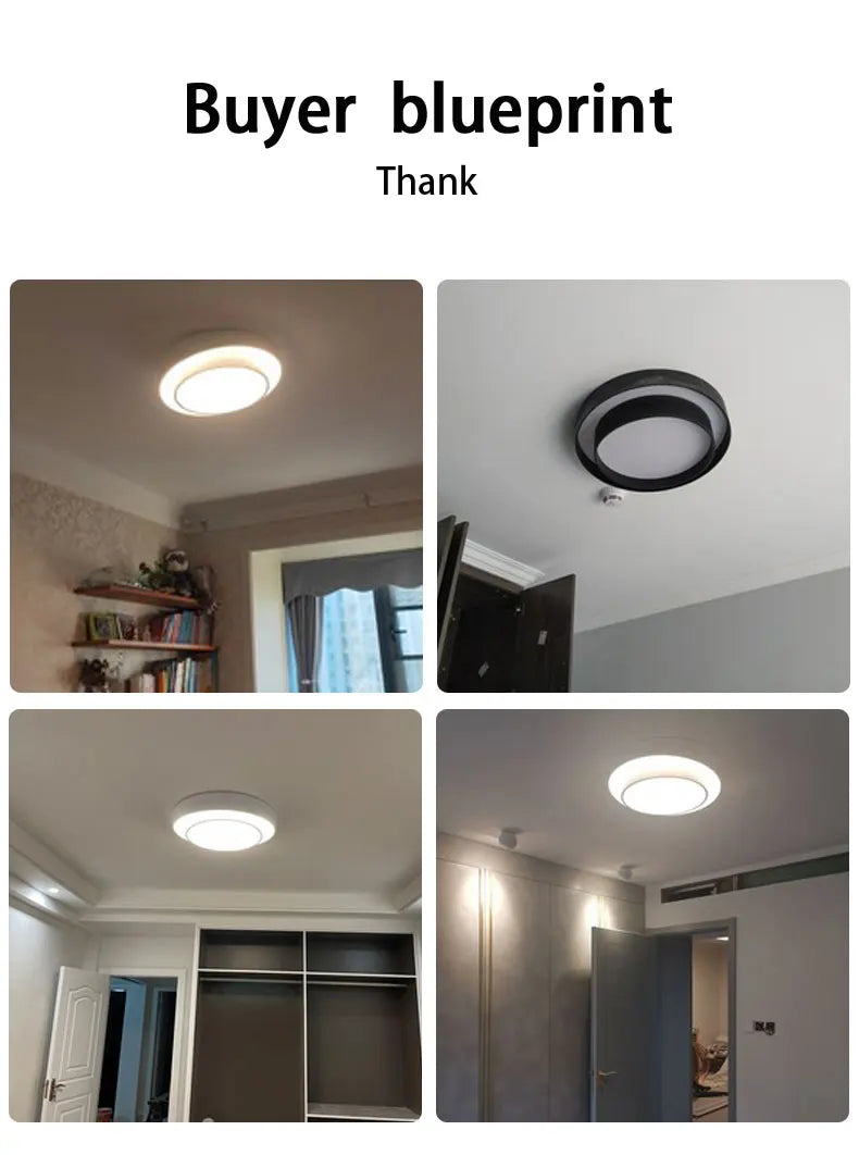 Minimalistische Deckenlampe 2023, Modernes nordisches Design, LED, für Wohnzimmer und Schlafzimmer - Unique Outlet
