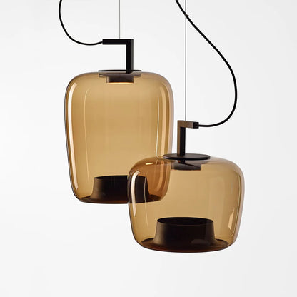 Nordische LED-Pendelleuchten - Moderne Hängende Kronleuchter aus Glas für Wohn- und Esszimmer - Unique Outlet
