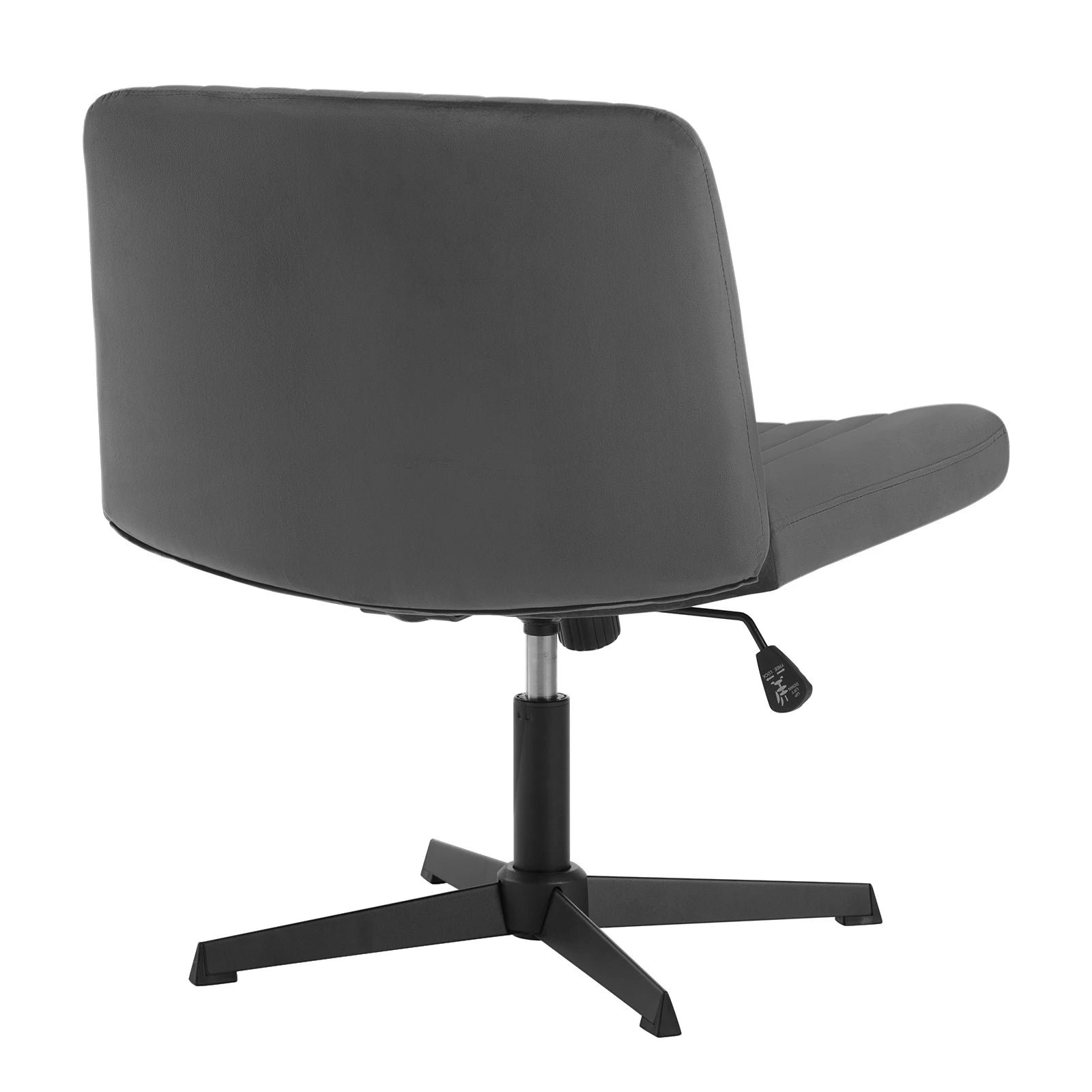Drehbarer Relaxsessel Bürostuhl - Ergonomischer Samt Schreibtischstuhl, Höhenverstellbar, 360° Drehbar, Gepolstert - Unique Outlet