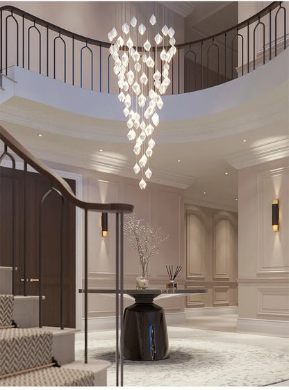 Moderne Keramik-Blütenform LED-Deckenleuchte - Unique Outlet