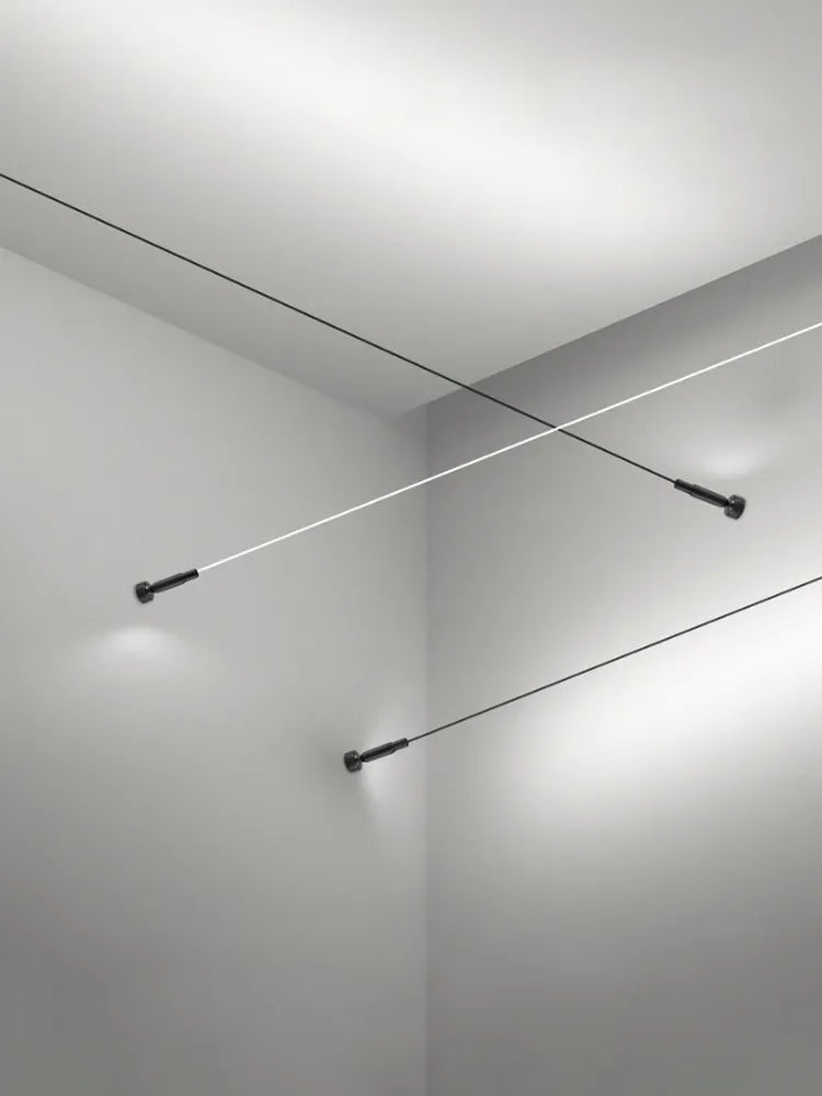 Schwarz-Weiße Lineare Wandleuchte Skyline Linea – Moderne LED-Lichtleiste für Wohnzimmer, Flure und Bars - Unique Outlet