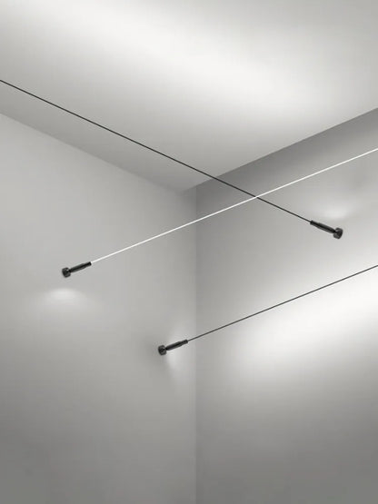 Schwarz-Weiße Lineare Wandleuchte Skyline Linea – Moderne LED-Lichtleiste für Wohnzimmer, Flure und Bars - Unique Outlet