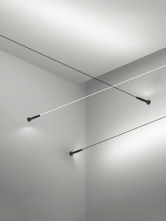 Schwarz-Weiße Lineare Wandleuchte Skyline Linea – Moderne LED-Lichtleiste für Wohnzimmer, Flure und Bars - Unique Outlet