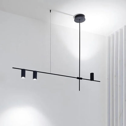 Moderner LED Pendelleuchter - Elegantes Design in Schwarz und Gold für Esszimmer, Küche und Hotel - Unique Outlet