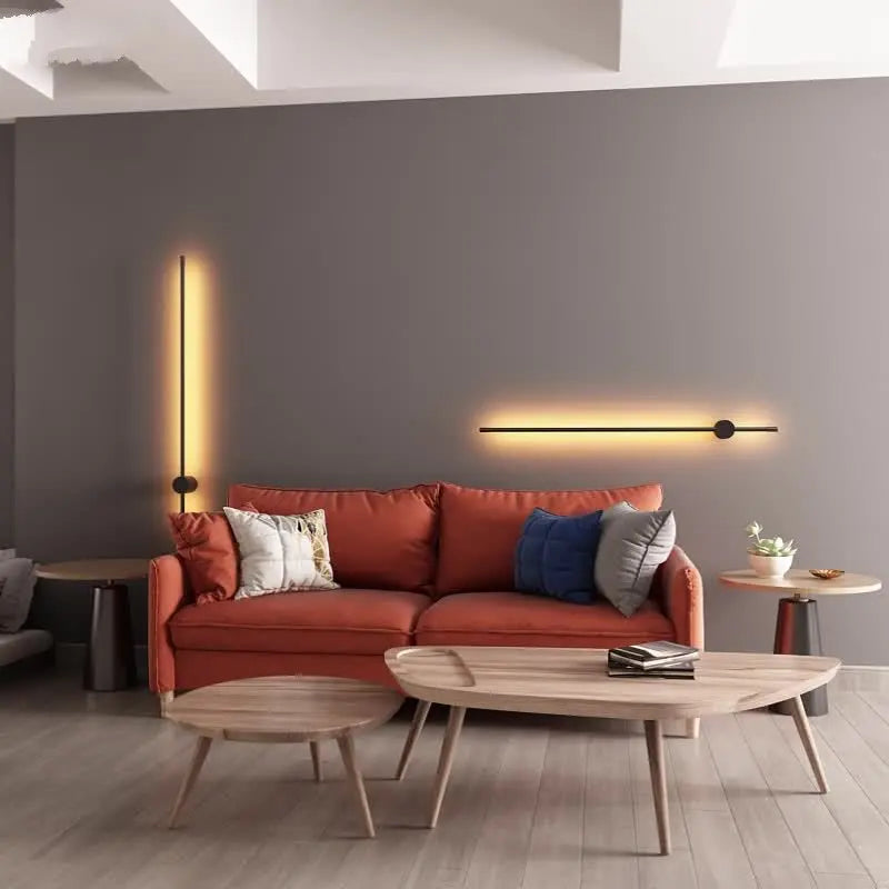 Minimalistische LED-Wandlichtleisten – Moderne Wandleuchten für Wohnzimmer und Schlafzimmer - Unique Outlet