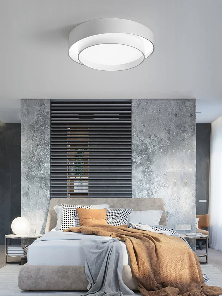 Minimalistische Deckenlampe 2023, Modernes nordisches Design, LED, für Wohnzimmer und Schlafzimmer - Unique Outlet