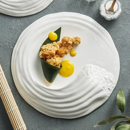 Kreativ Design Hailang Keramik Servierplatte für Gourmetpräsentationen - Unique Outlet