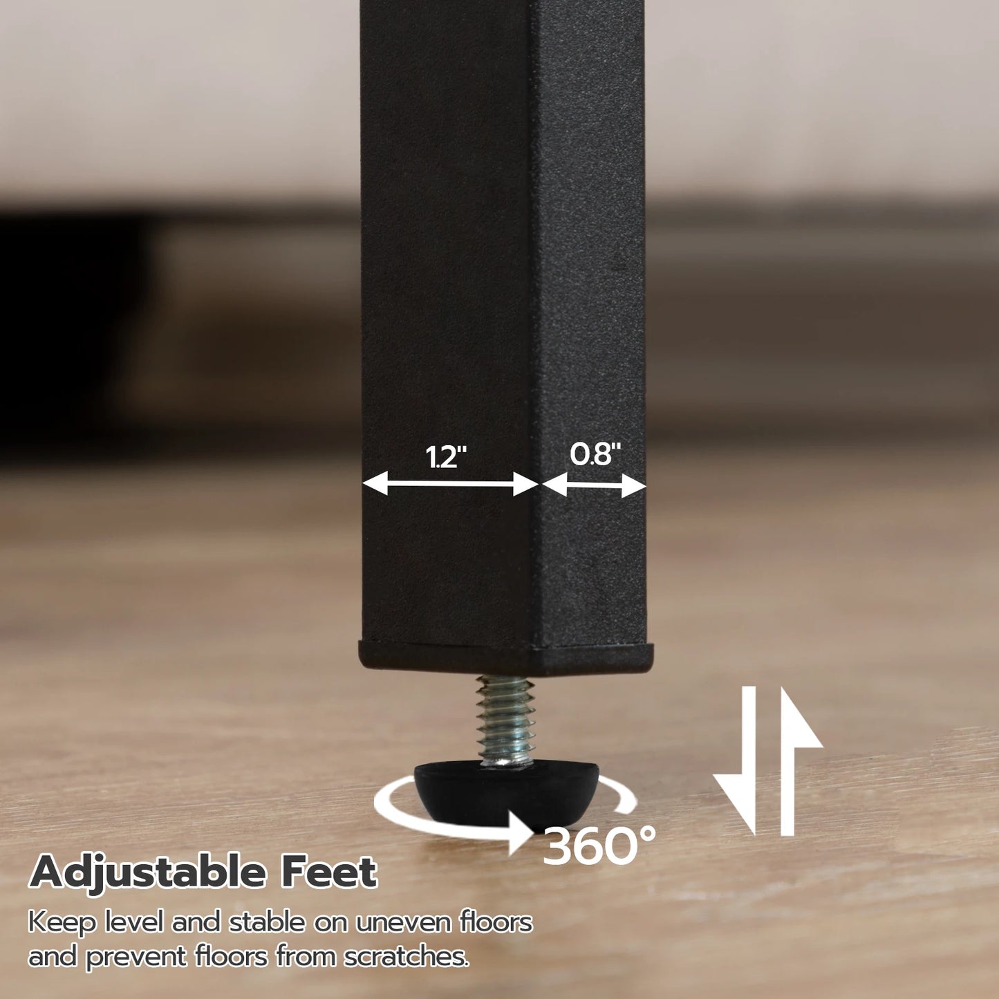 Schmaler Beistelltisch mit Ladestation, 2 Schubladen, USB-Port und Steckdosen, Nachtisch für kleine Räume im Amerikanischen Landhausstil - Unique Outlet