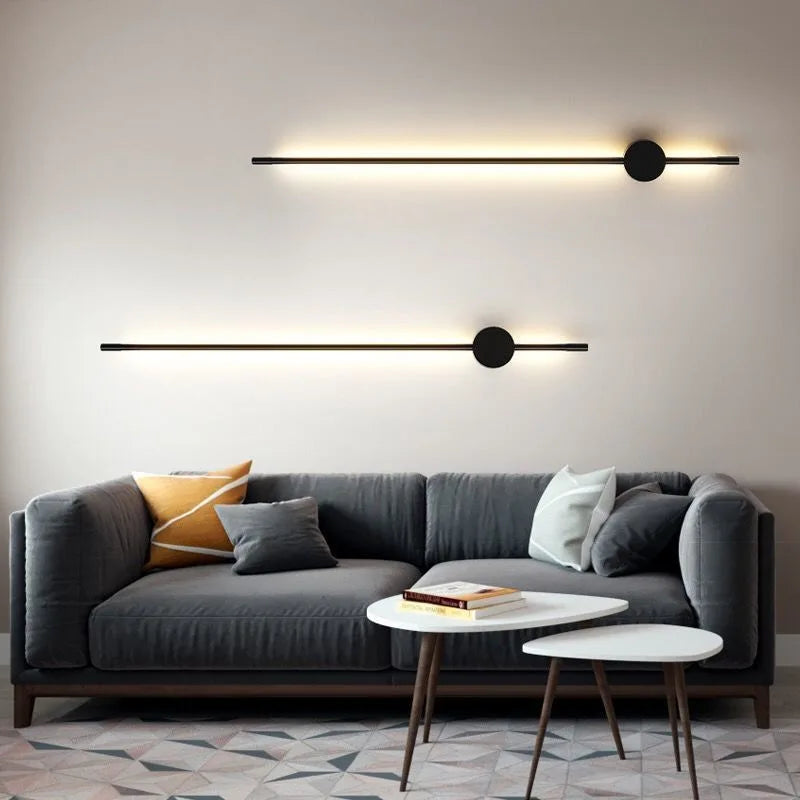 Minimalistische LED-Wandlichtleisten – Moderne Wandleuchten für Wohnzimmer und Schlafzimmer - Unique Outlet