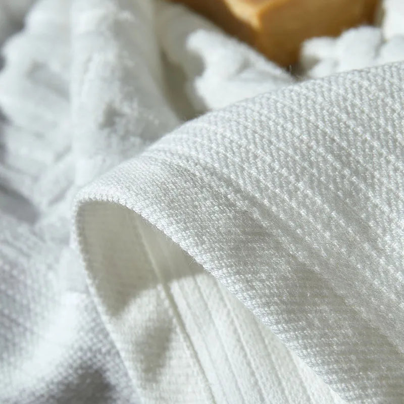 Baumwollhandtuch-Set – Maschinenwaschbare, weiche und saugfähige Handtücher - Unique Outlet