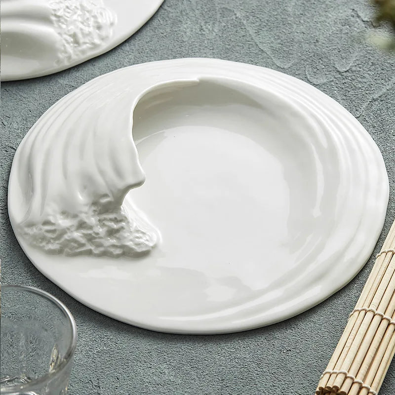 Kreativ Design Hailang Keramik Servierplatte für Gourmetpräsentationen - Unique Outlet