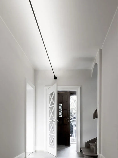 Schwarz-Weiße Lineare Wandleuchte Skyline Linea – Moderne LED-Lichtleiste für Wohnzimmer, Flure und Bars - Unique Outlet
