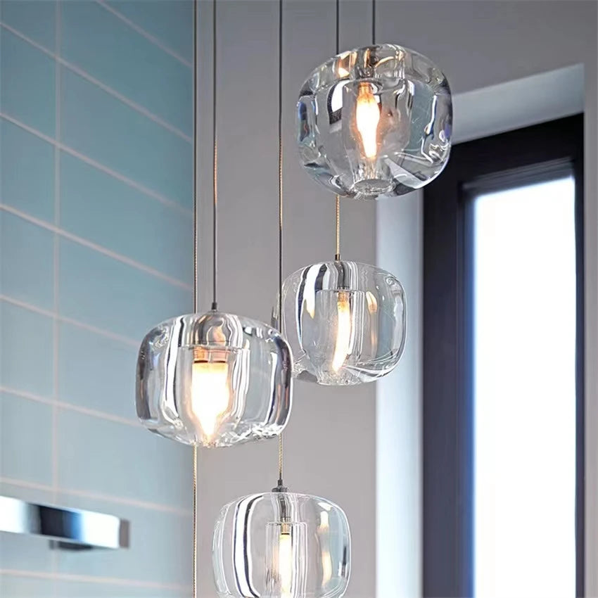 Luxuriöse Kristall-Pendelleuchten – Kreative Hängelampe für Bar und Schlafzimmer - Unique Outlet