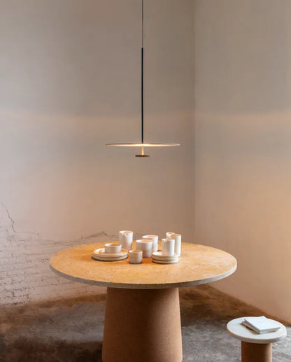 Nordischer Runder Esszimmer-Kronleuchter – Moderne Minimalistische Pendelleuchte für Schlafzimmer und Bar - Unique Outlet