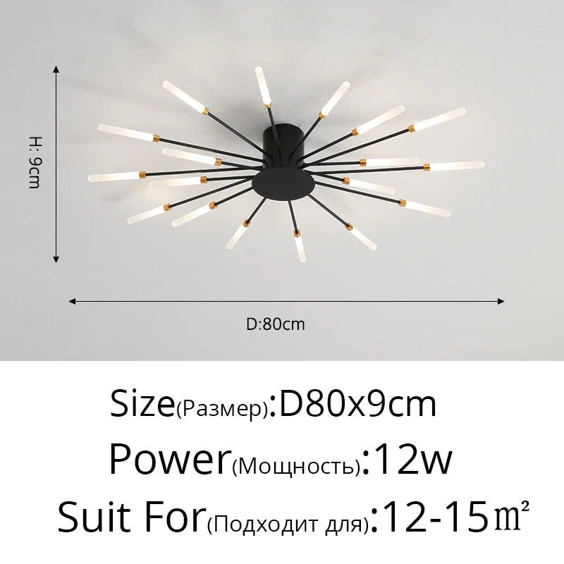 "Glänzender Mittelpunkt" Moderner LED Deckenleuchter