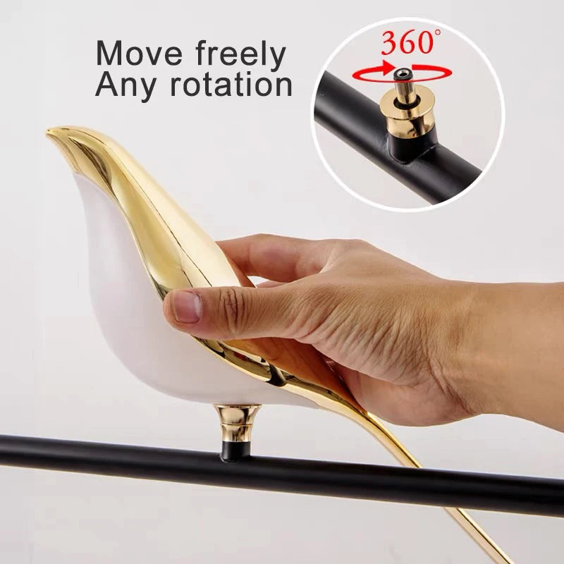 Moderne LED-Wandlampen mit Touch-Schalter für Innenräume – Silberne und Goldene Wandleuchten, Wandappliken zur Dekoration, geeignet für Schlafzimmer - Unique Outlet