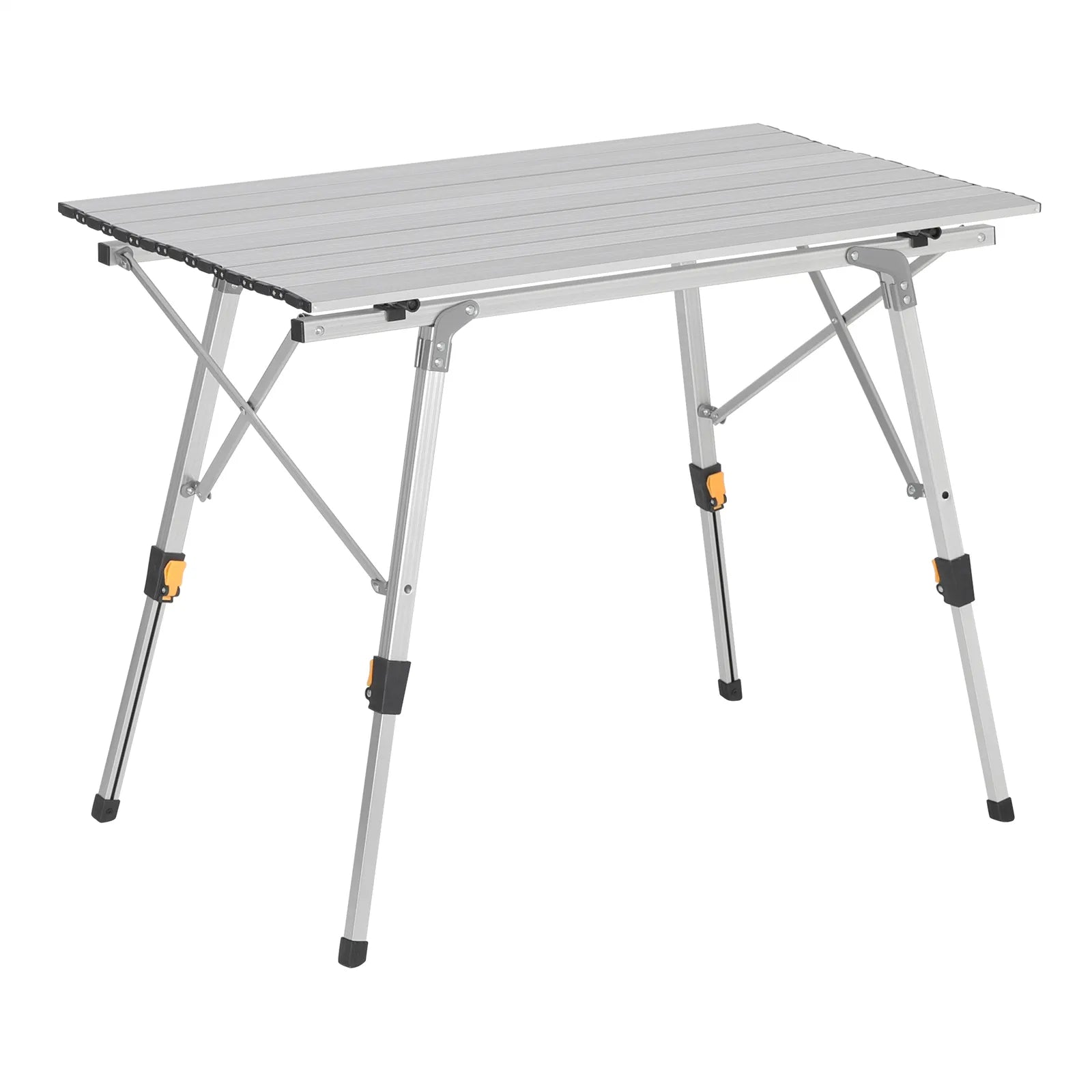 Faltbarer Campingtisch - Höhenverstellbarer Outdoor-Tisch für Picknick, Garten und Reisen, Klappbarer Schreibtisch - Unique Outlet