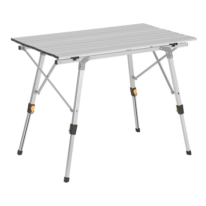 Faltbarer Campingtisch - Höhenverstellbarer Outdoor-Tisch für Picknick, Garten und Reisen, Klappbarer Schreibtisch - Unique Outlet