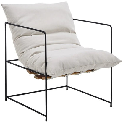 Skandinavischer Designer-Esszimmerstuhl – Moderner, Luxuriöser Leder-Eisen-Stuhl für Wohnzimmer - Unique Outlet
