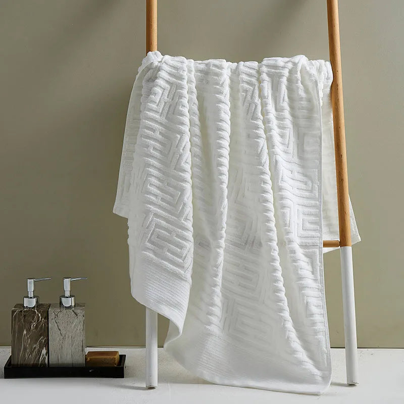 Baumwollhandtuch-Set – Maschinenwaschbare, weiche und saugfähige Handtücher - Unique Outlet