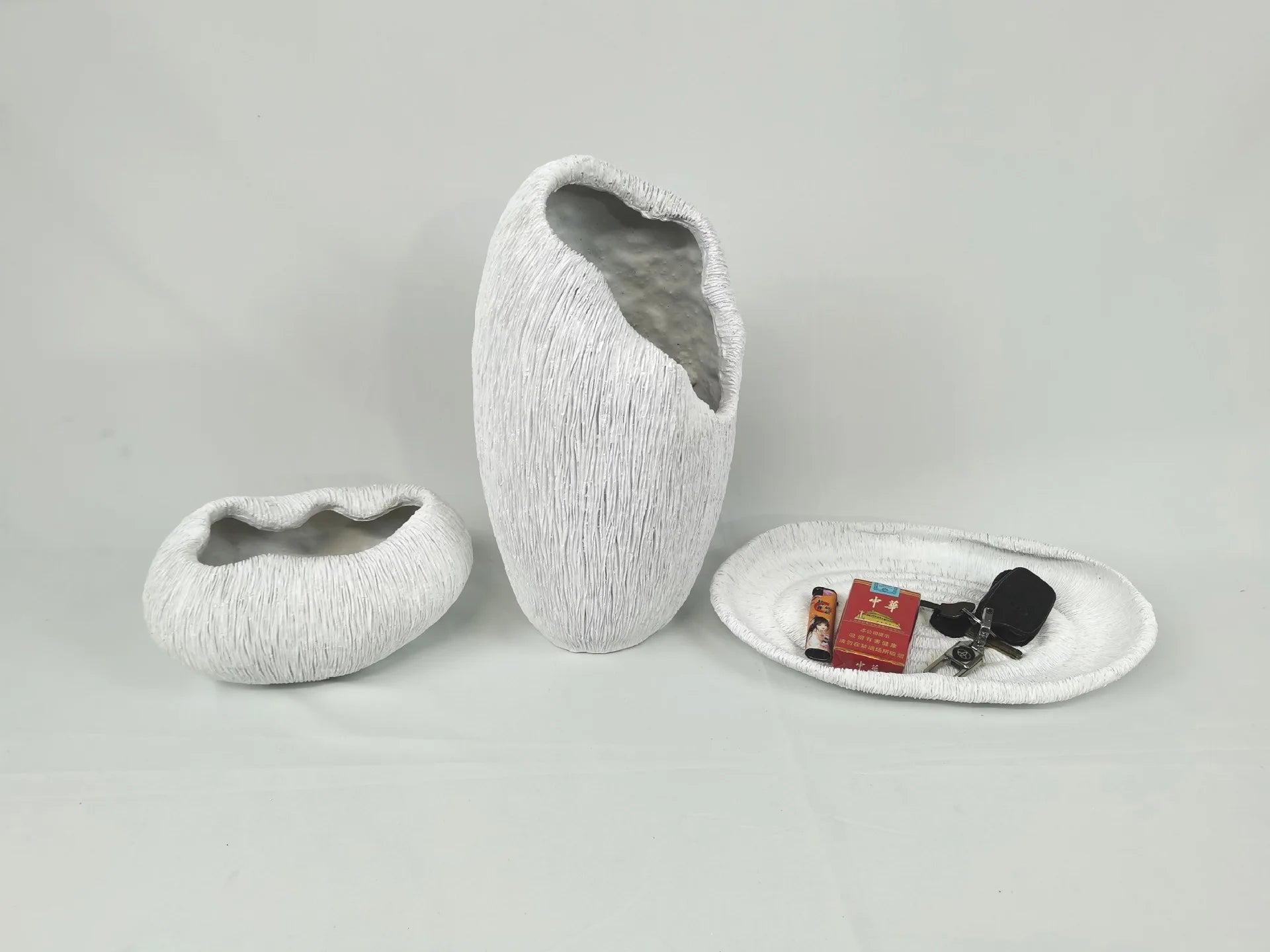 Designer Harzschale in Naturinspirierter Formgebung - Unique Outlet