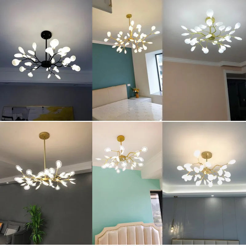 Moderne LED-Kronleuchter im Nordischen Stil – Elegante Hängelampen für Wohn- und Esszimmer - Unique Outlet