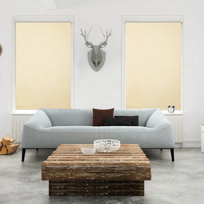 Thermo-Verdunkelungsrollo - Lichtundurchlässig, ohne Bohren, Sonnenschutz für Fenster und Türen - Unique Outlet