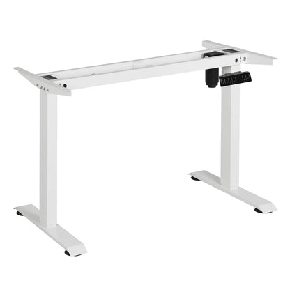 Höhenverstellbarer Schreibtisch mit Elektrischem Liftsystem und LED-Anzeige - Büroarbeitstisch für Computer und Laptop - Unique Outlet