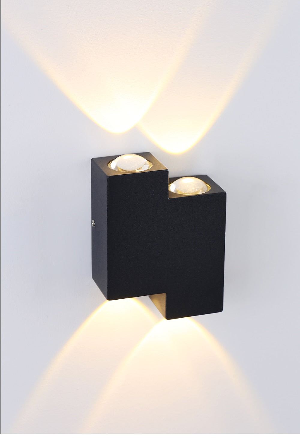 Außenwandleuchte "2STEPS", 7 W, IP65 wasserdicht - Unique Outlet