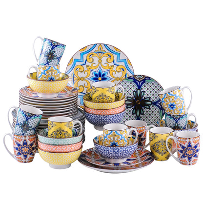 Jasmin Pattern Porzellan Tafelbedarf Geschirr Set - Unique Outlet
