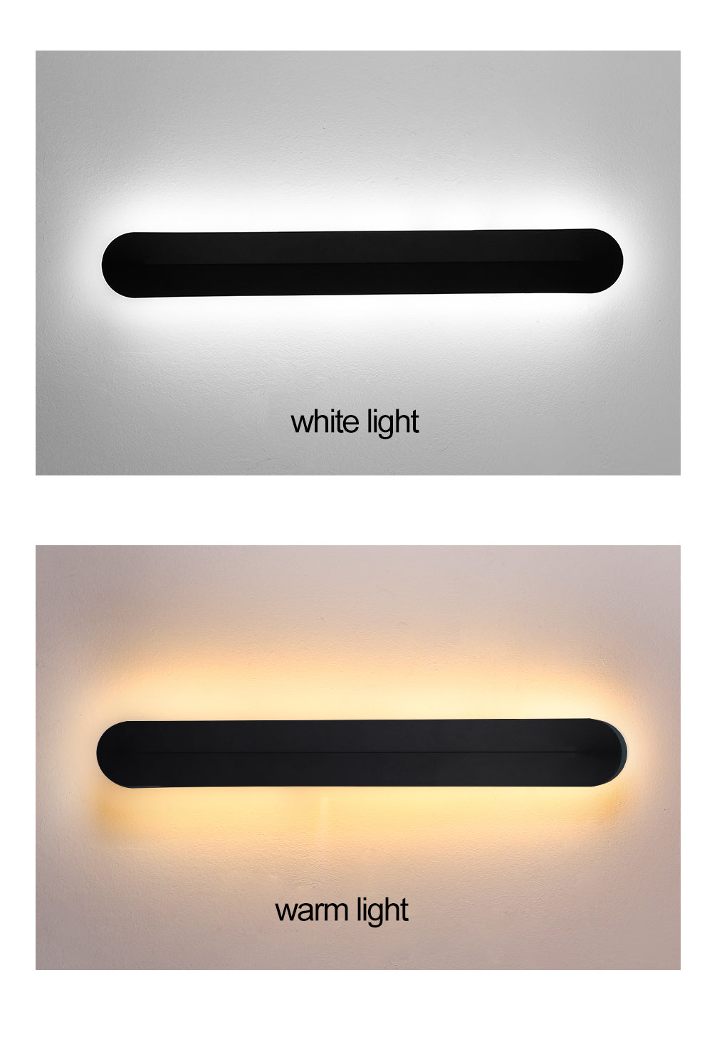 Minimalistische kreative Schlafzimmer-Wandleuchte aus Aluminium | Moderne Wandlampen für Wohnzimmer | 10W | AC90-260V | 3 Farben - Unique Outlet