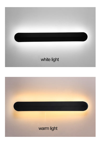 Minimalistische kreative Schlafzimmer-Wandleuchte aus Aluminium | Moderne Wandlampen für Wohnzimmer | 10W | AC90-260V | 3 Farben - Unique Outlet