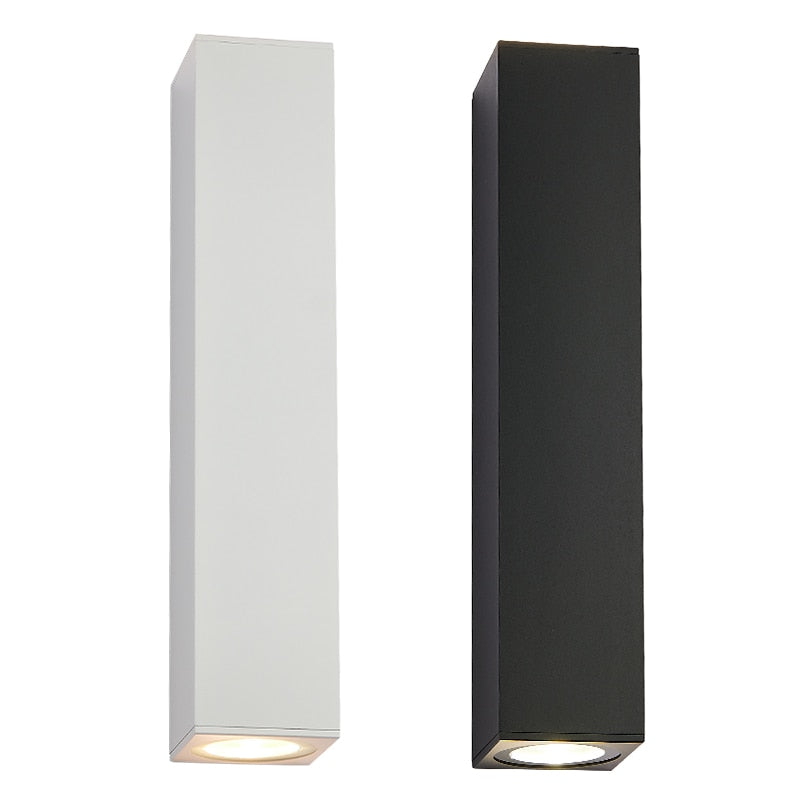 Wasserdichte Außenwandleuchte, LED, Modern, IP67, Aluminium, Schwarz oder Weiß, geeignet für 96V-240V - Unique Outlet