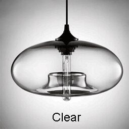 Moderner Hängender Glas-Globus-Pendelleuchte - Unique Outlet