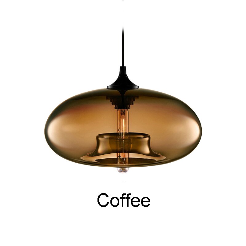 Moderner Hängender Glas-Globus-Pendelleuchte - Unique Outlet